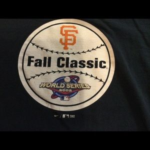 XXL Nike 2002 San Francisco Giants World Series T-shirt